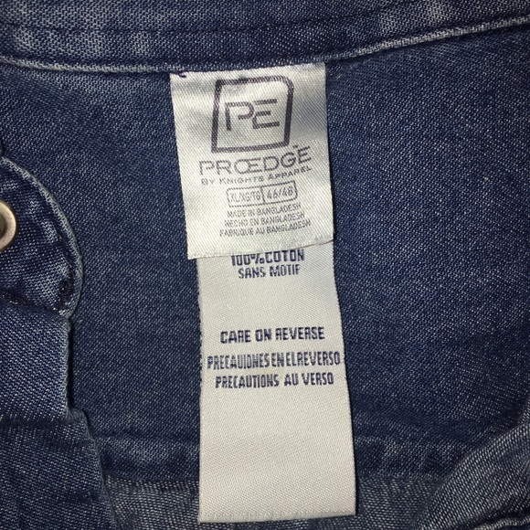 Super Soft Denim MIZZOU Button Down Shirt - Picture 7 of 8